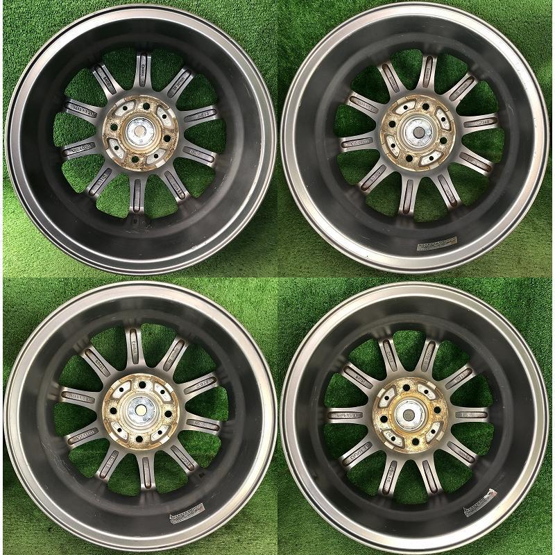 【セール品】2023年製 175/65R14 82Q TOYO OBSERVE GIZ2 新品 スタッドレス/中古アルミホイール 4本【組み付け無料バランス込み】TZ-6_4