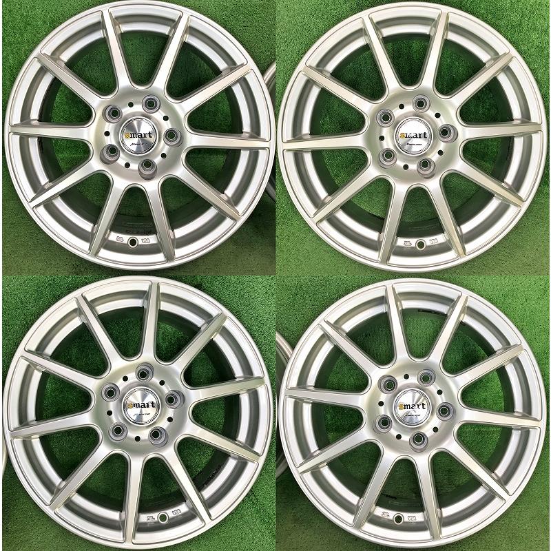 MANARAY SPORT 16インチホイール4本 ☆16インチ MANARAY SPORT Smart 中古 社外 アルミホイール 4本 5穴