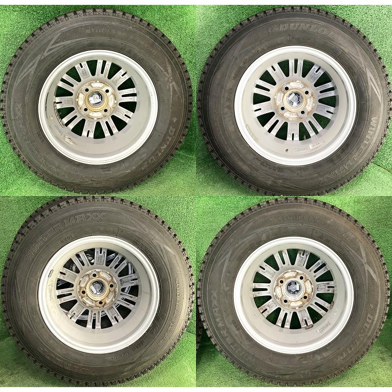 WINTER MAXX 165R13 6PR LT ダンロップ SV01 中古 スタッドレス/中古