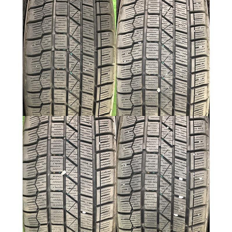 2020年製 205/65R16 95Q KENDA KR36 中古 スタッドレス/中古 日産 純正 アルミホイール付 4本 5穴 PCD:114.3 IN45の画像