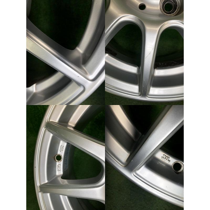☆14インチ Smart 中古 社外 アルミホイール 4本 4穴 PCD:100 IN38 
