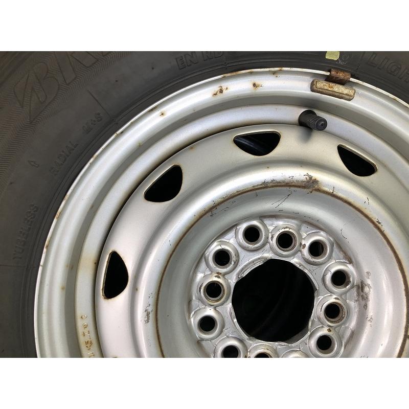 ブリザックVL1 165R13 LT 6PR 新品4本2022年製 13×5J ブリザック VL1 2022年製 165R13 6PR LT ブリヂストン 中古