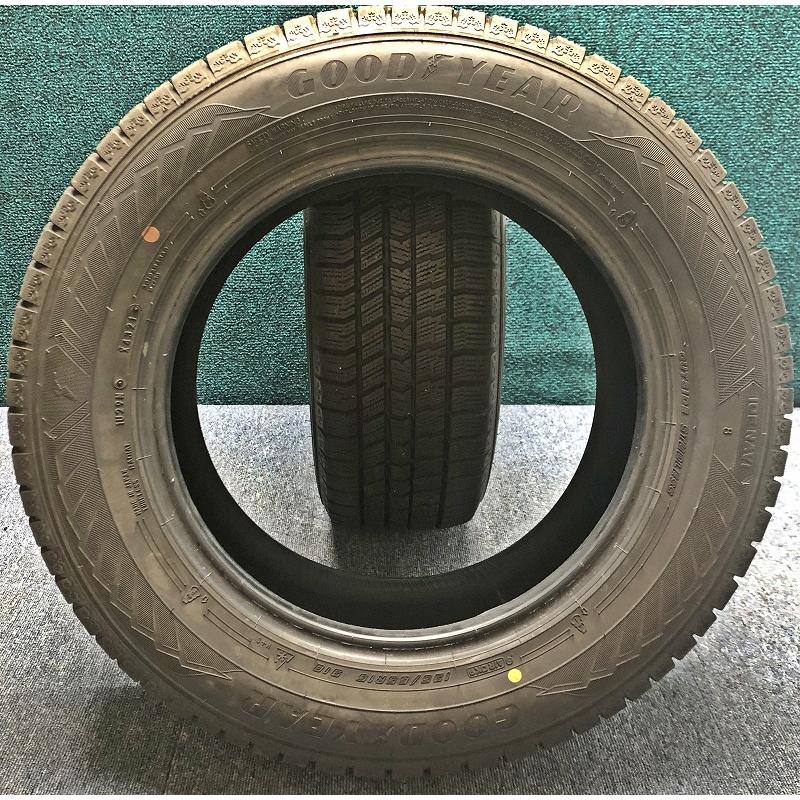 ★2021年製 195/65R15 91Q GOOD YEAR ICE NAVI8 中古 スタッドレスタイヤ 2本 15インチ★の画像