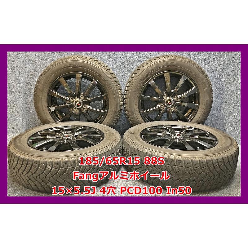 EUROWINTER 2018年製 185/65R15 88S FALKEN ESPIA W-ACE 中古 