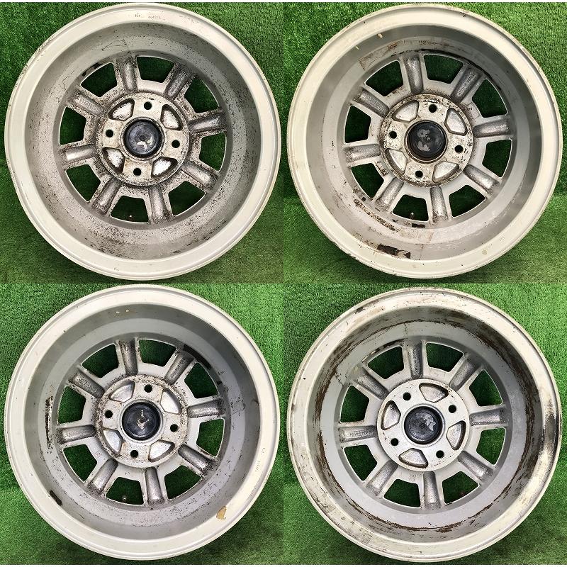 ☆12インチ GB(ローバーミニ専用) 中古 社外 アルミホイール 4本 4穴