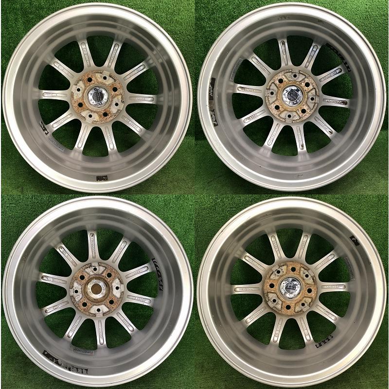 ☆14インチ Smart 中古 社外 アルミホイール 4本 4穴 PCD:100 In45