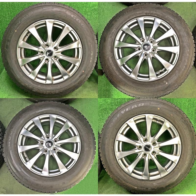 アイスナビ 2017年製 225/65R17 102Q GOOD YEAR ICE NAVI SUV 中古 