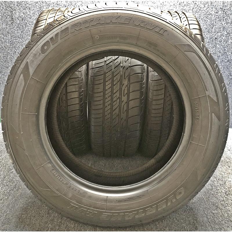 ☆2021年製 225/65R17 102H OVERTAKE RVII 中古 夏タイヤ 4本 17インチ