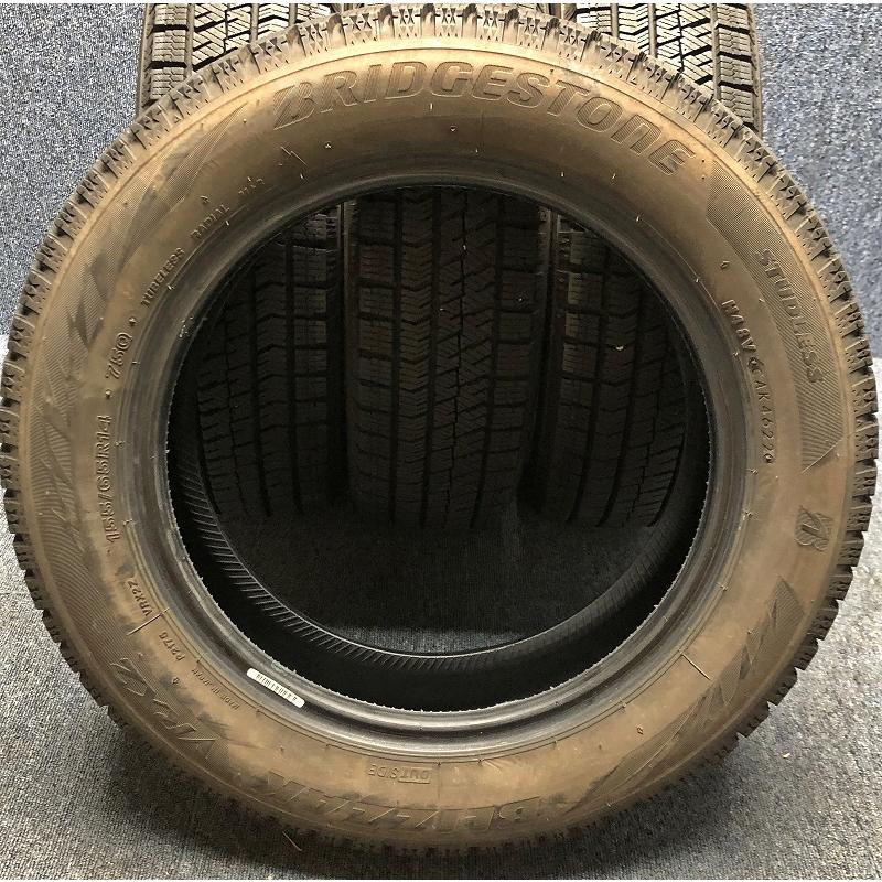 2022年製ブリジストンVRX2　155/65R14 中古バリ山スタッドレス!! ブリザック VRX2 ☆2022年製 155/65R14 75Q ブリヂストン 中古