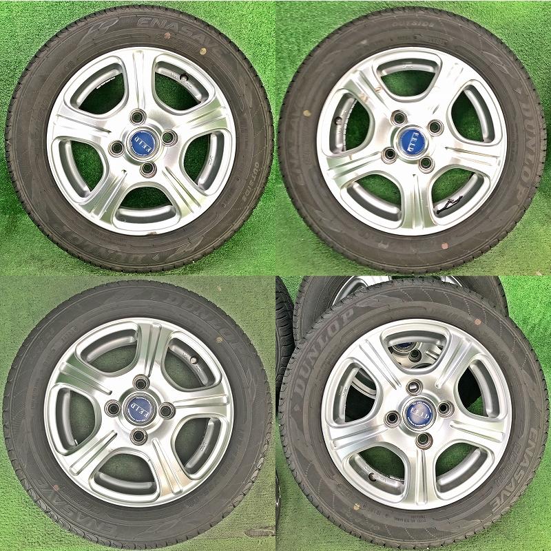 エナセーブ 2023年製 155/65R13 73S ダンロップ ENASAVE EC204 中古 夏 