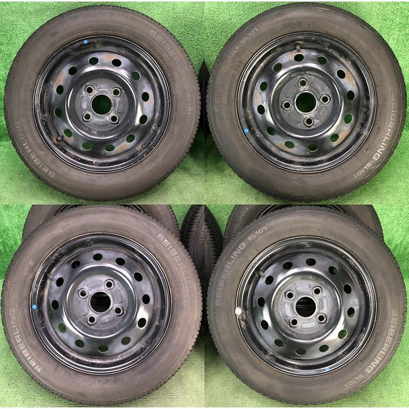 2020年製 155/65R13 73S SEIBERLING SL101 中古 夏タイヤ/中古 鉄