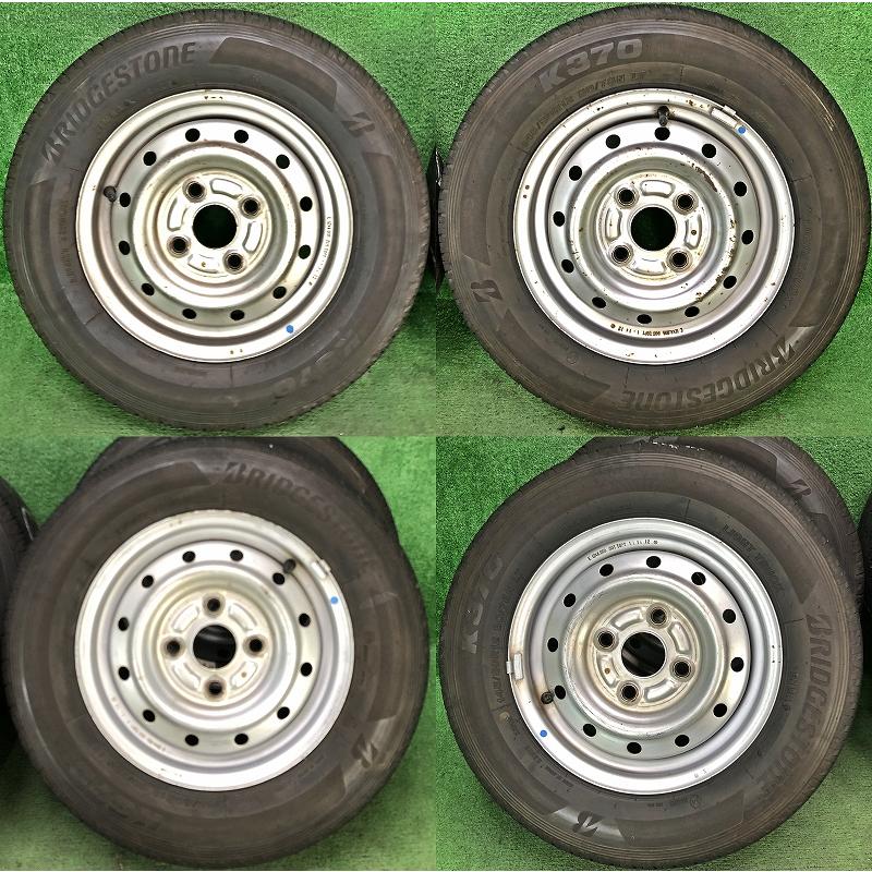 BRIDGESTONE（ブリヂストン） 2023年製 145/80R12 80/78N(6PR) LT K370 