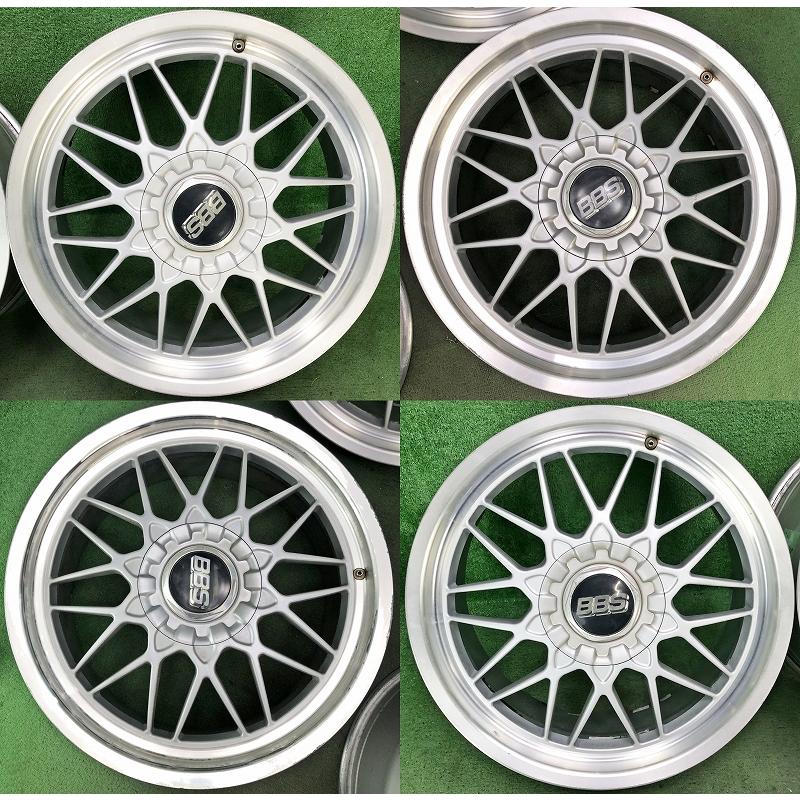 BBS ☆18インチ BBS RG192/RG147 中古 社外 アルミホイール 4本 5穴