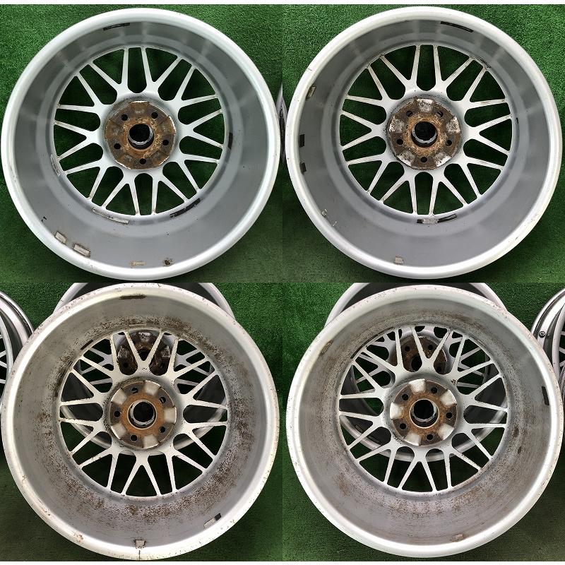 BBS ☆18インチ BBS RG192/RG147 中古 社外 アルミホイール 4本 5穴