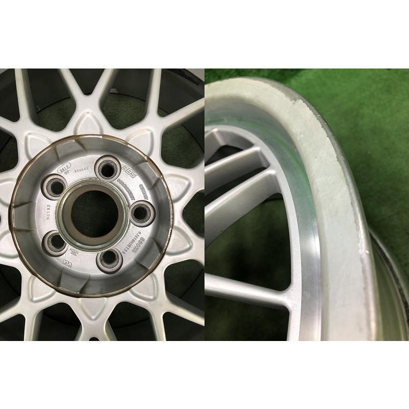 BBS ☆18インチ BBS RG192/RG147 中古 社外 アルミホイール 4本 5穴
