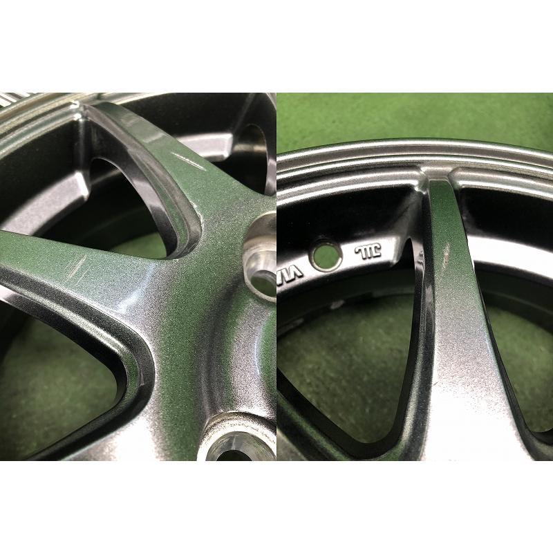 ☆14インチ SPORT ABELIA 中古 社外 アルミホイール 4本 4穴 PCD:100