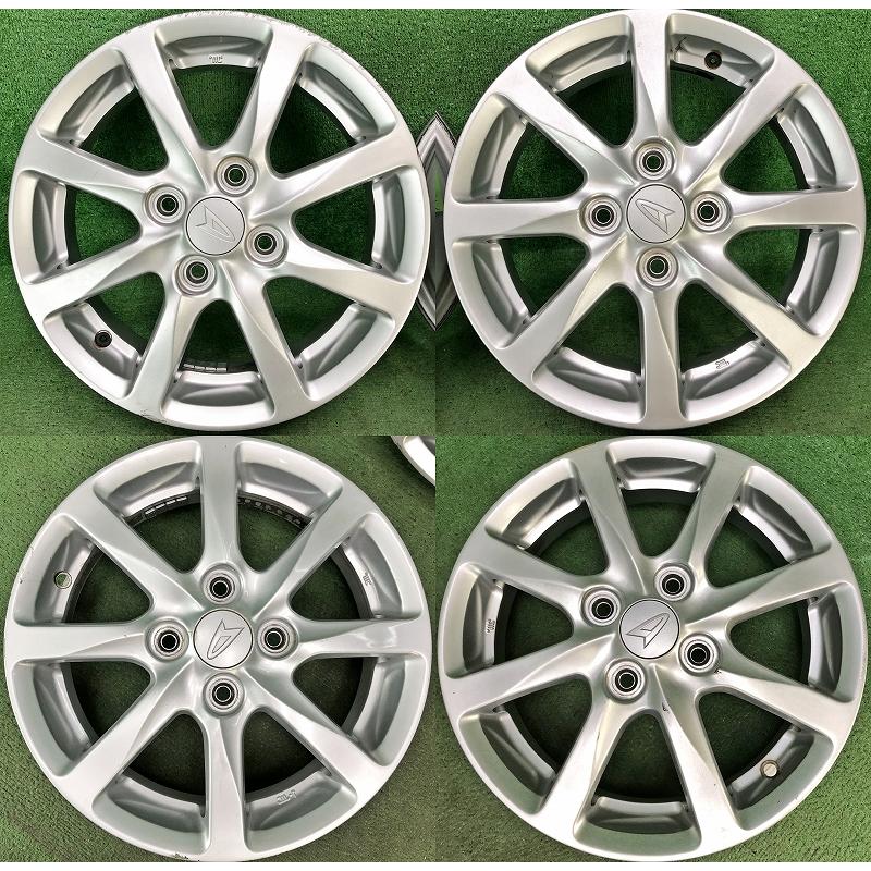 ダイハツ（DAIHATSU） ☆14インチ 純正 中古 アルミホイール 4本 4穴