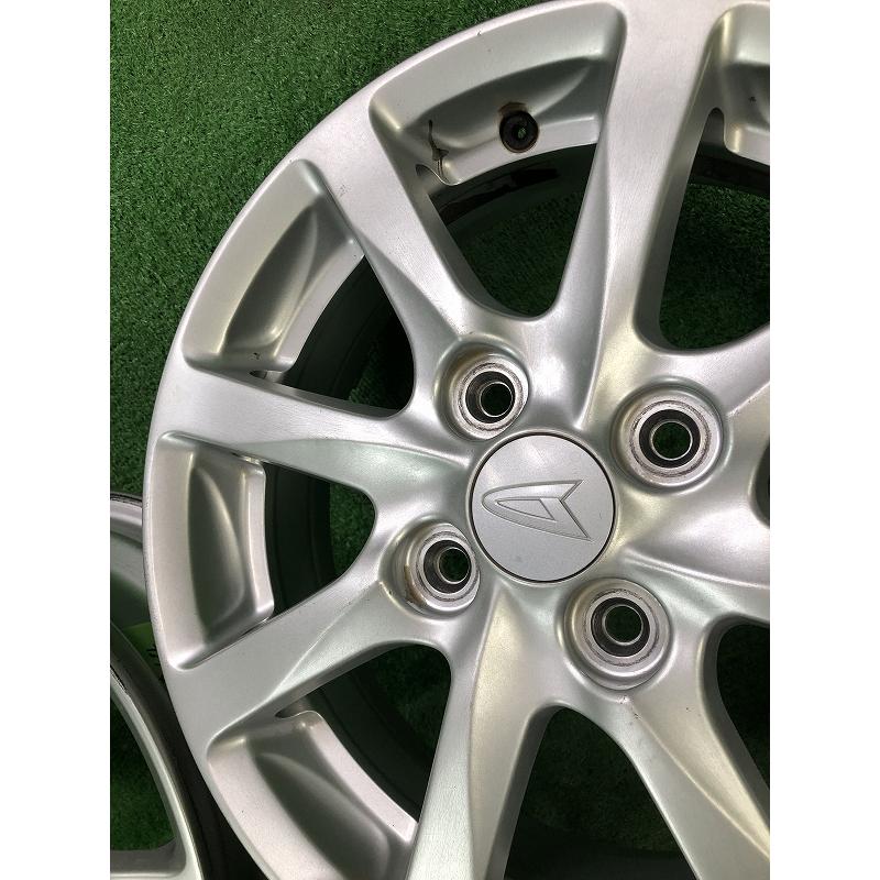 ダイハツ（DAIHATSU） ☆14インチ 純正 中古 アルミホイール 4本 4穴