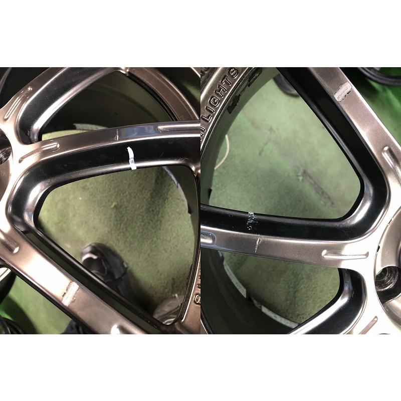 RAYS ☆17インチ RAYS gramLIGHTS 57G 社外 中古 アルミホイール 4本 4 