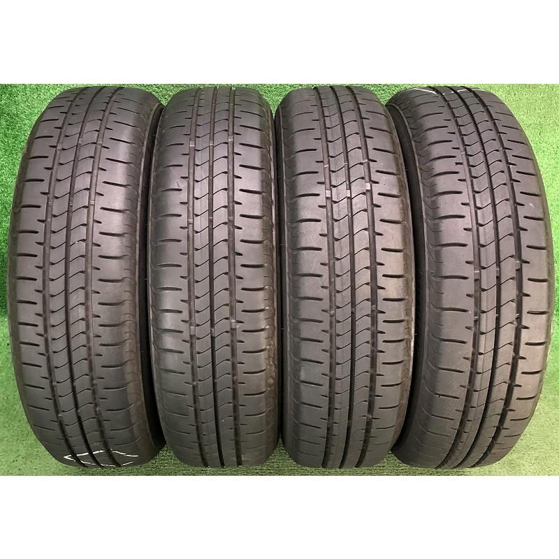 NEWNO 155/65R14 75H ブリヂストン 中古 夏タイヤ/中古 鉄ホイール付 4