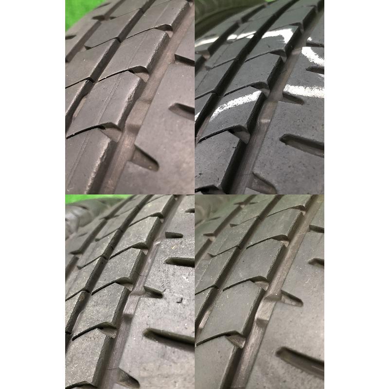 NEWNO 155/65R14 75H ブリヂストン 中古 夏タイヤ/中古 鉄ホイール付 4