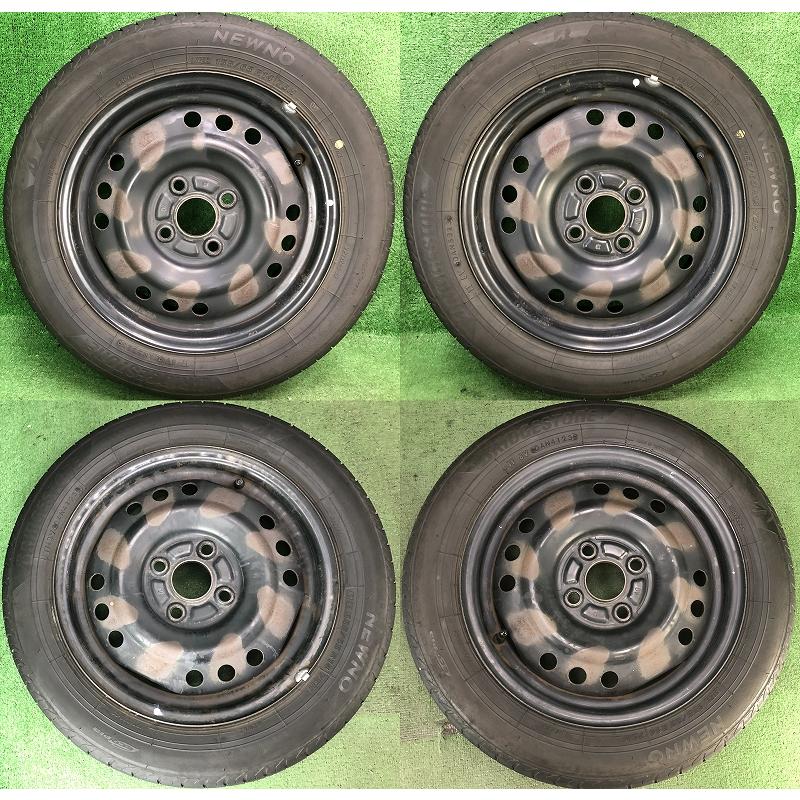 NEWNO 2023年製 155/65R14 75H ブリヂストン 中古 夏タイヤ/中古 鉄