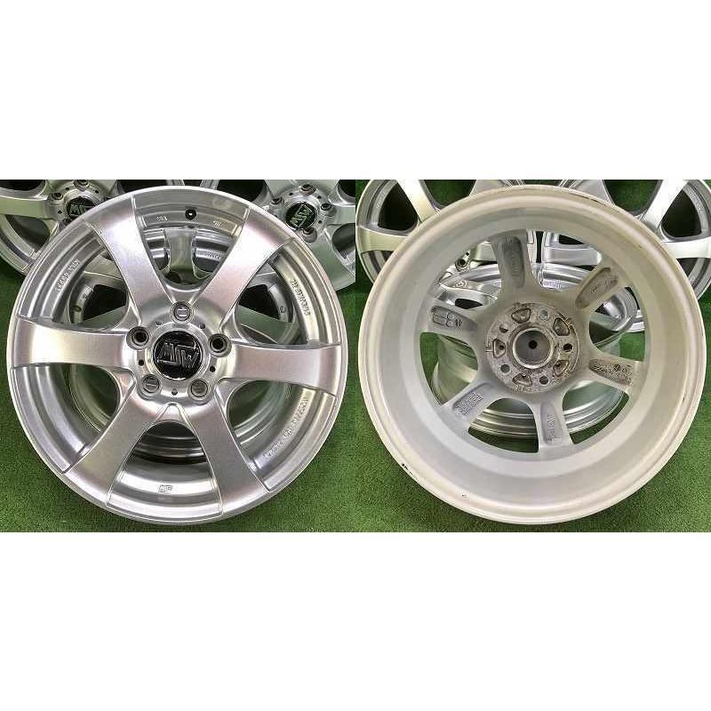 ☆16インチ MSW Designed by OZ 社外 中古 アルミホイール 4本 5穴 PCD