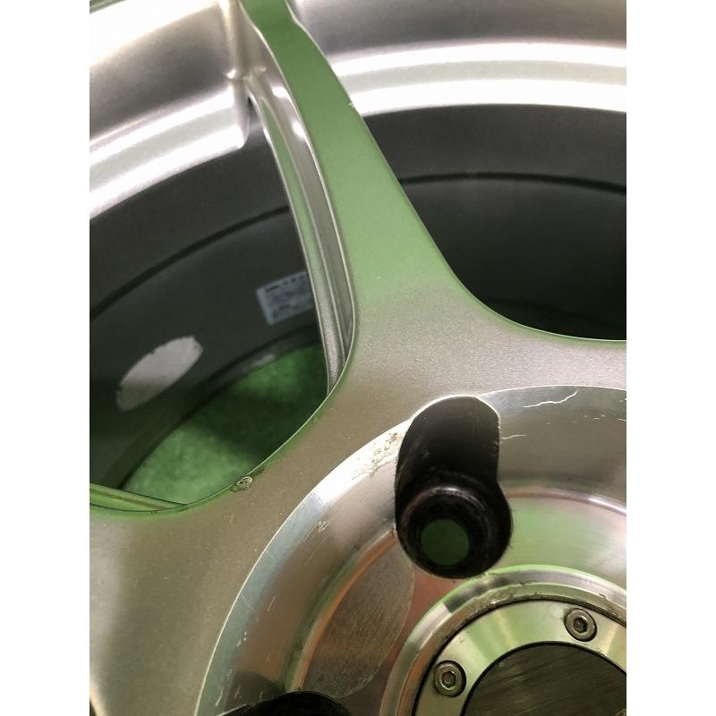 ☆18インチ ENKEI RS+M 中古 社外 アルミホイール 4本 5穴 PCD114.3
