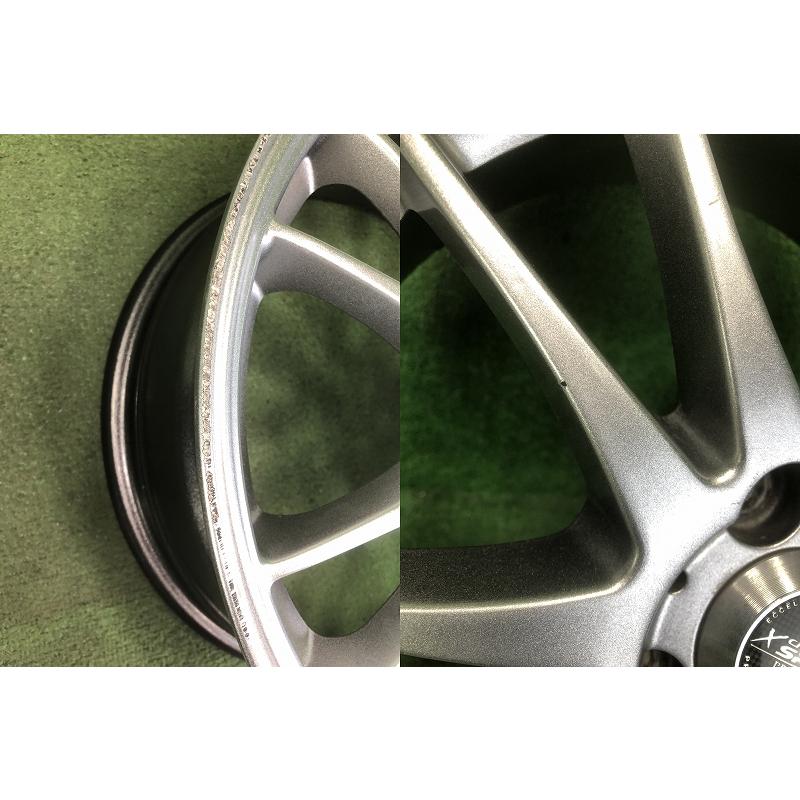 ☆16インチ XCROSS SPEED 中古 社外 アルミホイール 4本 4穴 PCD:100 
