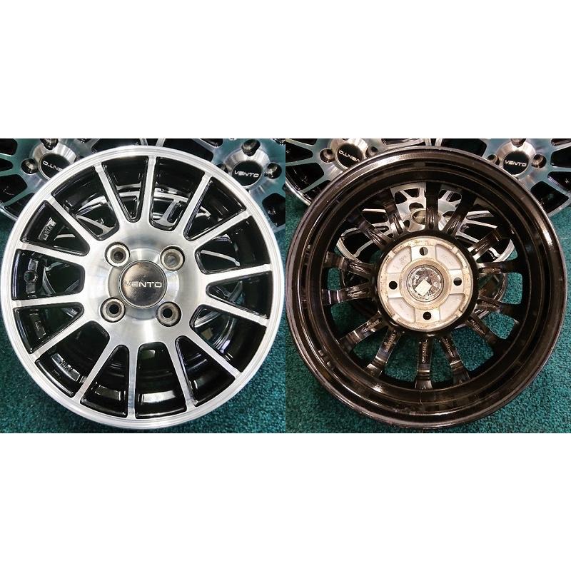 ☆13インチ VENTO 中古 アルミホイール 4本 4穴 PCD100 IN42 ☆13インチ VENTO 中古 アルミホイール 4本 4穴 PCD100 IN42