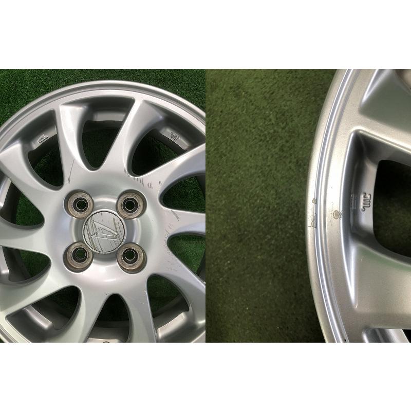 ダイハツ（DAIHATSU） ☆15インチ 純正 中古 アルミホイール 4本 4穴