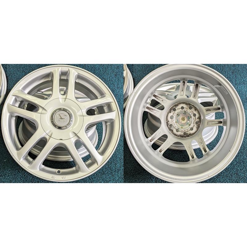 ☆15インチ Blows VALET 中古 社外 アルミホイール 4本 5穴 PCD100 