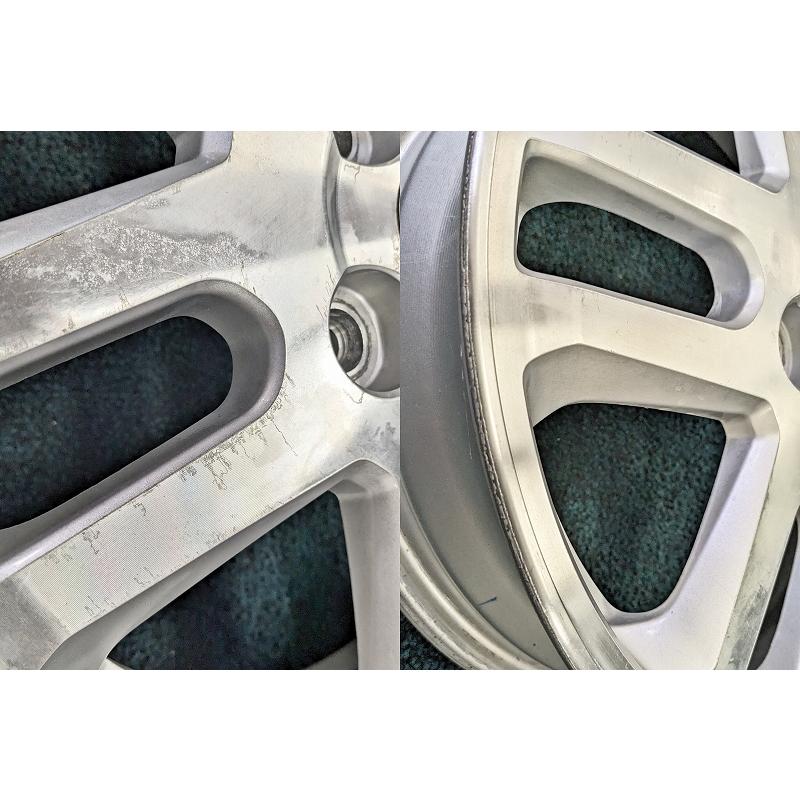 ② 【中古】ダイハツ純正 15インチ アルミホイール4本 4穴 PCD100 ☆15インチ ダイハツ 中古 純正 アルミホイール 4本 4穴 PCD:100