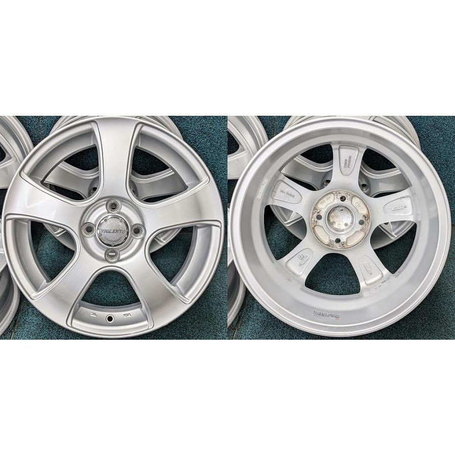 ☆16インチ VIOLENTO 中古 社外 アルミホイール 4本 4穴 PCD:100 IN39  
