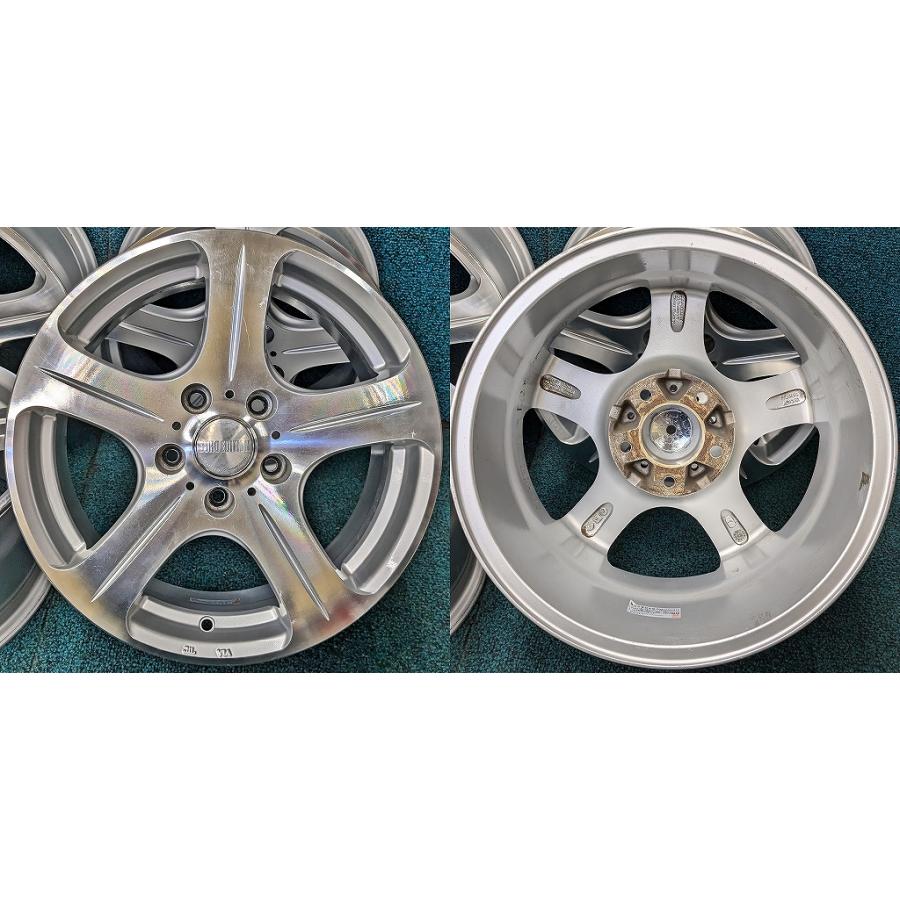 ☆16インチ EURO EDITION 社外 中古 アルミホイール 4本 5穴 PCD:114.3 