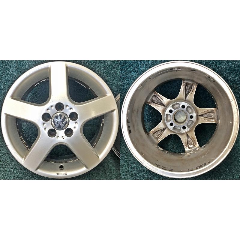 フォルクスワーゲン（Volkswagen） ☆15インチ 純正 中古 アルミ 