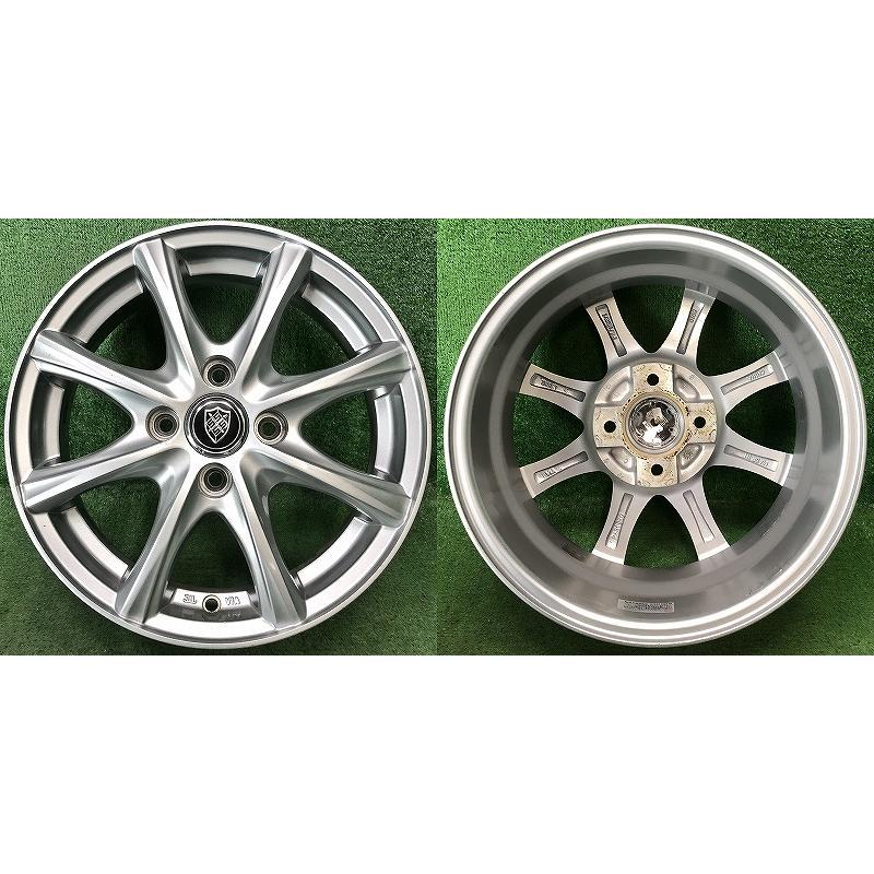 2025年製 165/70R14 85T CHENGSHAN CSC-901 新品 スタッドレス/中古アルミホイール 4本【組み付け無料バランス込み】PCS-2_3