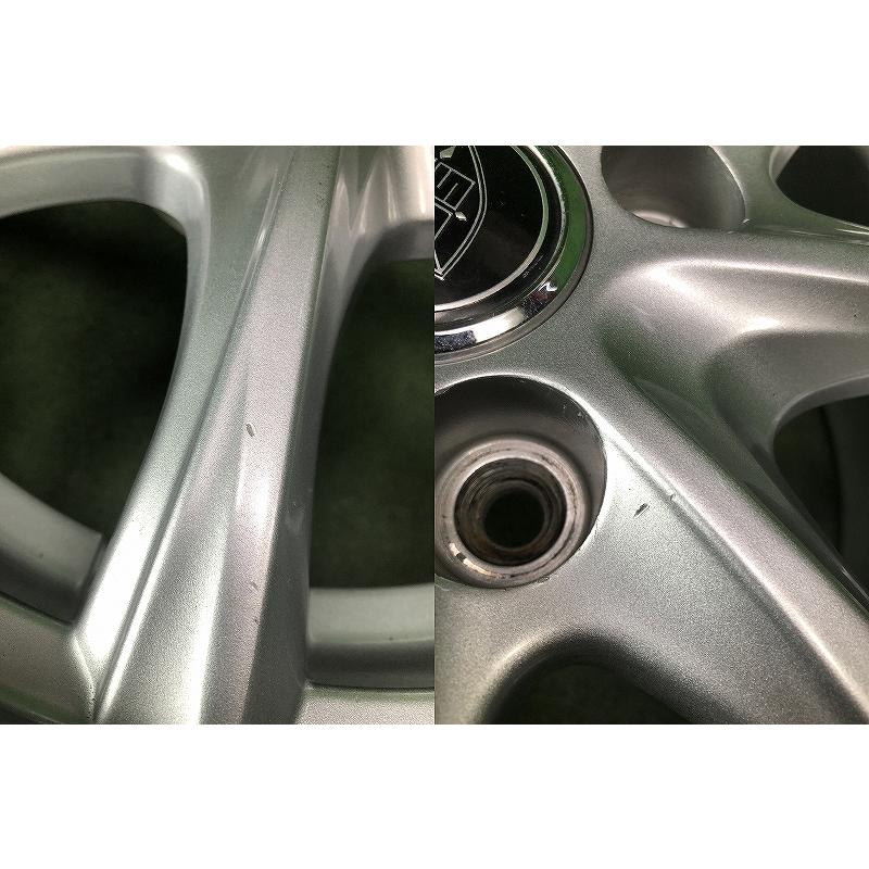 ☆14インチ SSSS 中古 社外 アルミホイール 4本 4穴 PCD:100 IN42