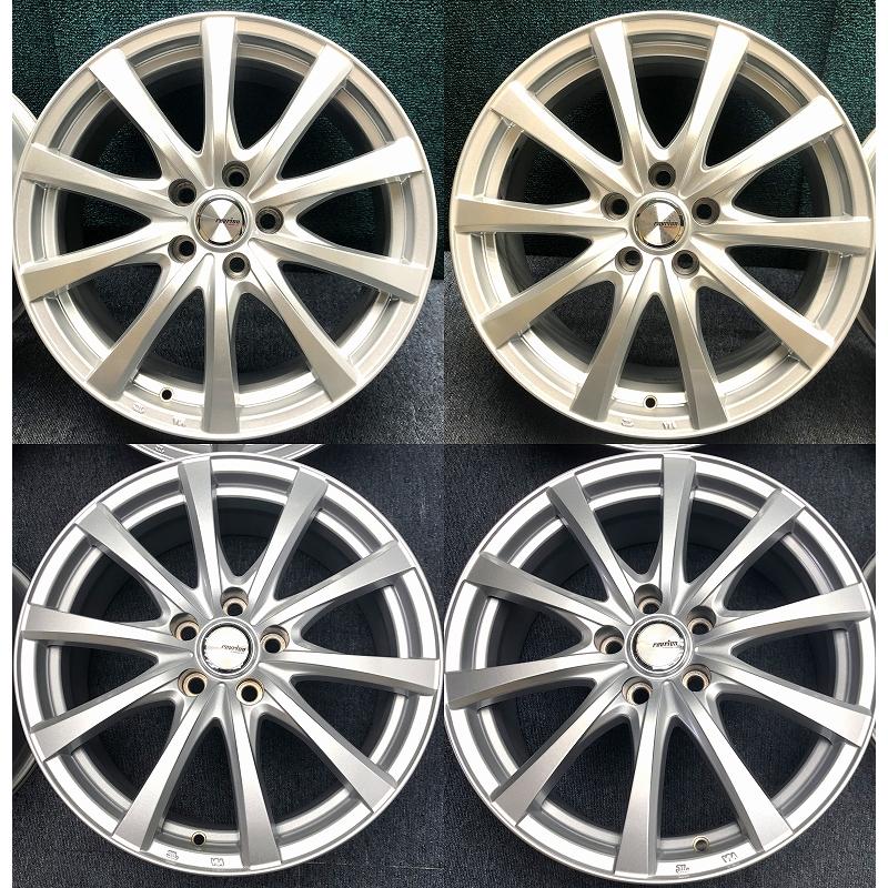 ☆18インチ ravrion RSO 社外 中古 アルミホイール 4本 5穴 PCD114.3 