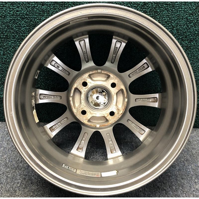 ☆14インチ WAREN 中古 社外 アルミホイール 4本 4穴 PCD:100 IN42 