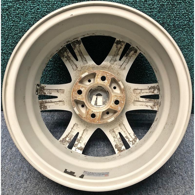 ☆14インチ Exceeder 中古 社外 アルミホイール 4本 4穴 PCD:100 IN43