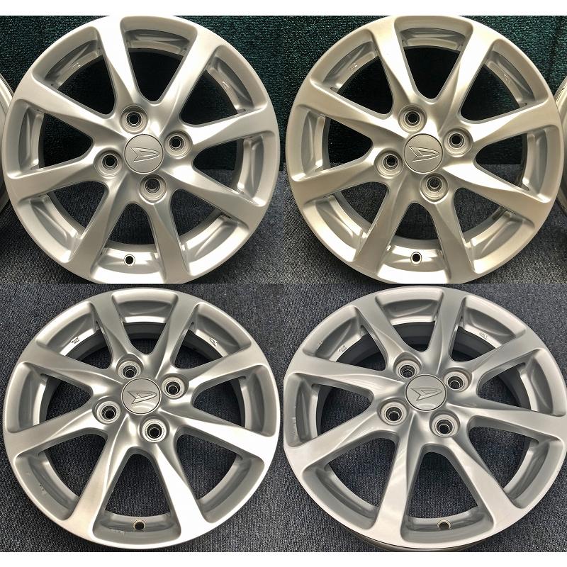 ダイハツ 純正14インチアルミホイール 4本 中古品