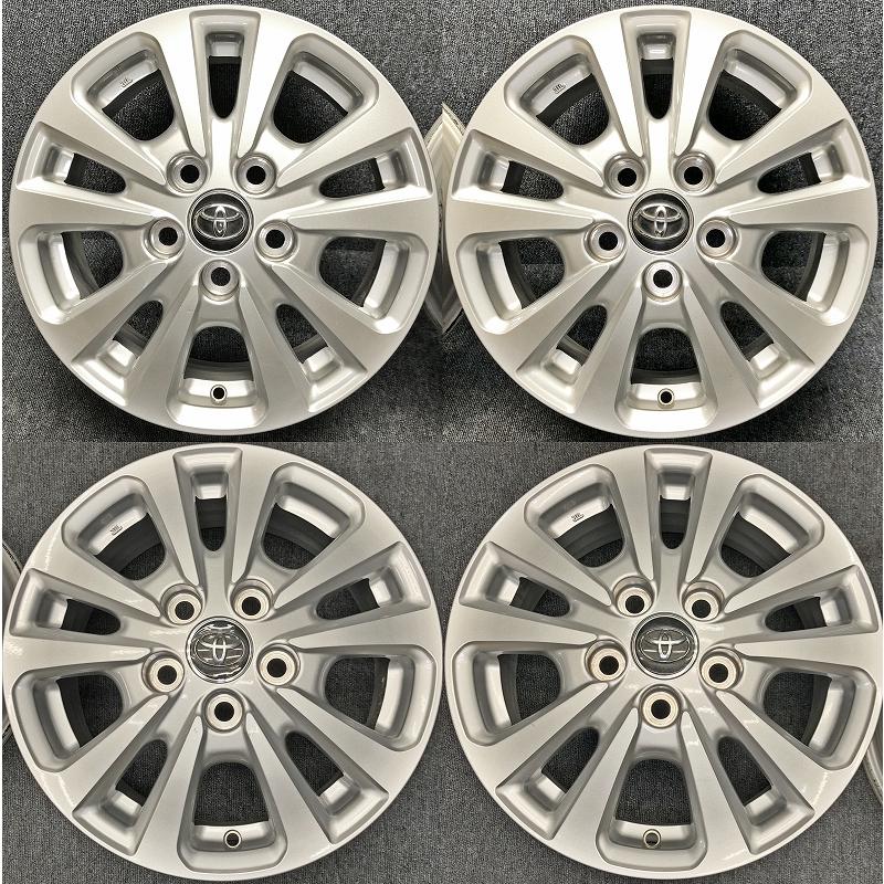 トヨタ（TOYOTA） ☆15インチ 純正 中古 アルミホイール 4本 5穴 PCD 