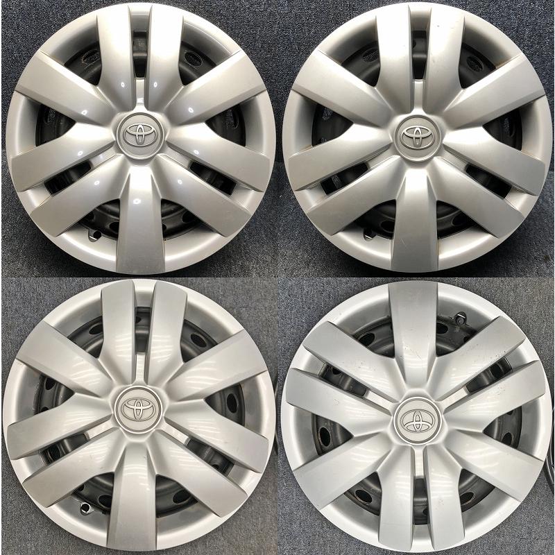 美品　トヨタ純正　14インチホイール　鉄ホイール　4本 トヨタ（TOYOTA） ☆14インチ 純正 中古 鉄ホイール 4本 4穴 PCD:100