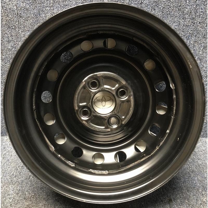トヨタ（TOYOTA） ☆14インチ 純正 中古 鉄ホイール 4本 4穴 PCD:100