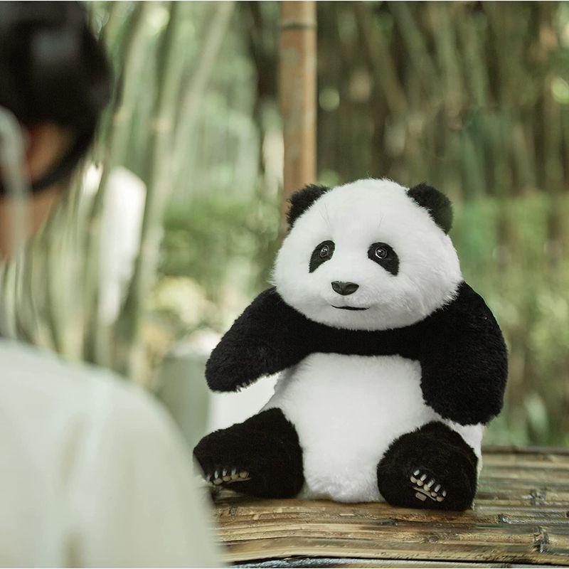 パンダのぬいぐるみがリアルでリアル、パンダの恋人へのパンダギフト、装飾、完全手作りのパンダぬいぐるみ 手作りぬいぐるみ 「ぬいぐるみ」豆しば三兄弟つれてって！マスコット（120個入）