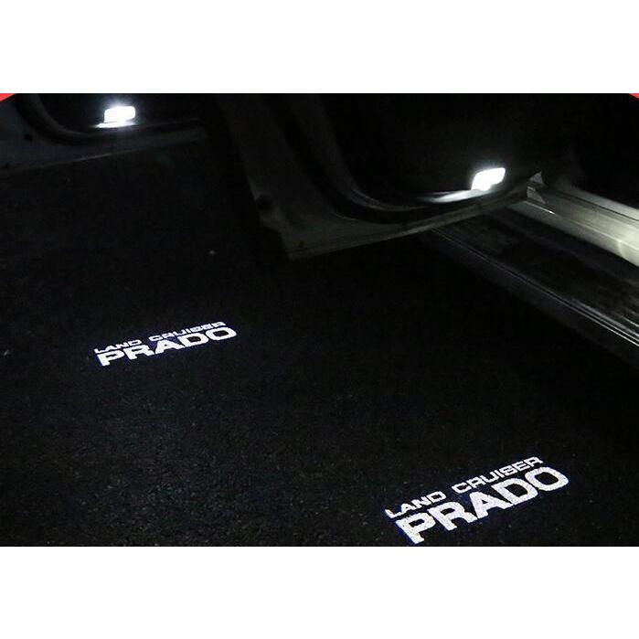 正規品保障 新品 激安価 ランドクルーザープラド150系 PRADO 専用ドア LEDプロジェクションカーテシイルミ　 2個セット 　