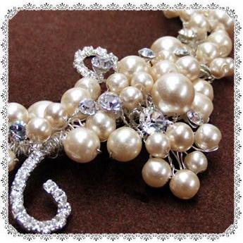 Blanc Beaute イヤリング ネックレス フィアラ パール クリスタル アクセサリー ジュエリー_5