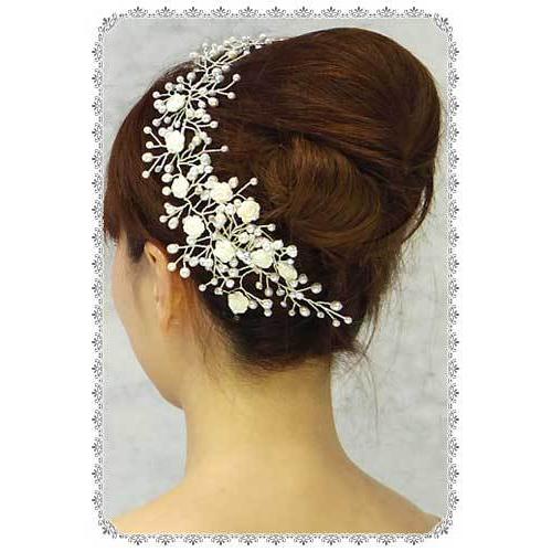 ヘッドドレス Blanc Beaute コーム ミラマーレ　ヘアアクセサリー ウエディング ブラン ボーテ_2