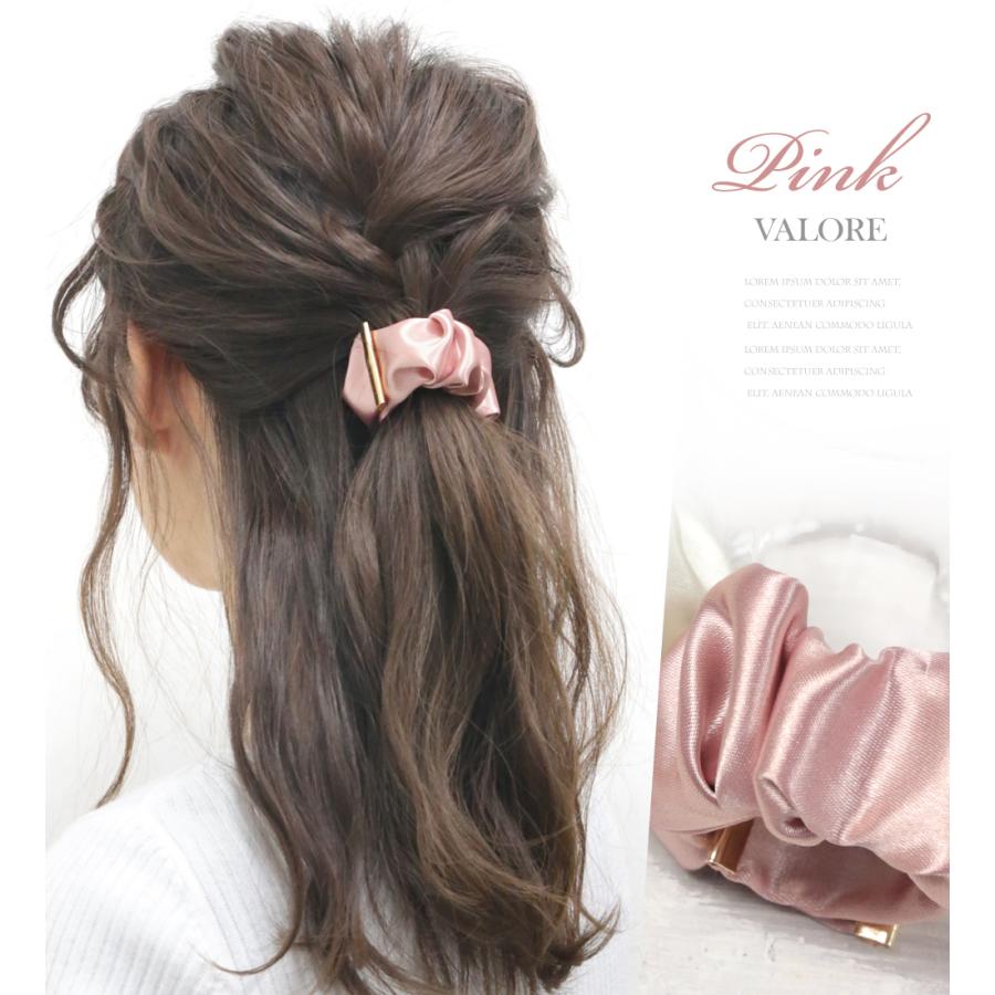 リトルムーン（Littlemoon） ヘアカフス ヘアゴム ポニーフック サテン